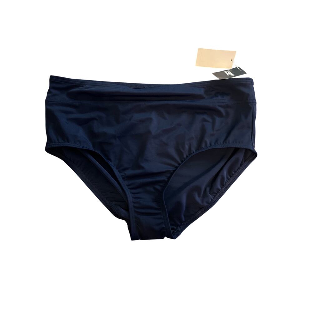 Land's End Tummy Back 360 Control High-waisted Swim Bottom 543348 L 14-16 NWT